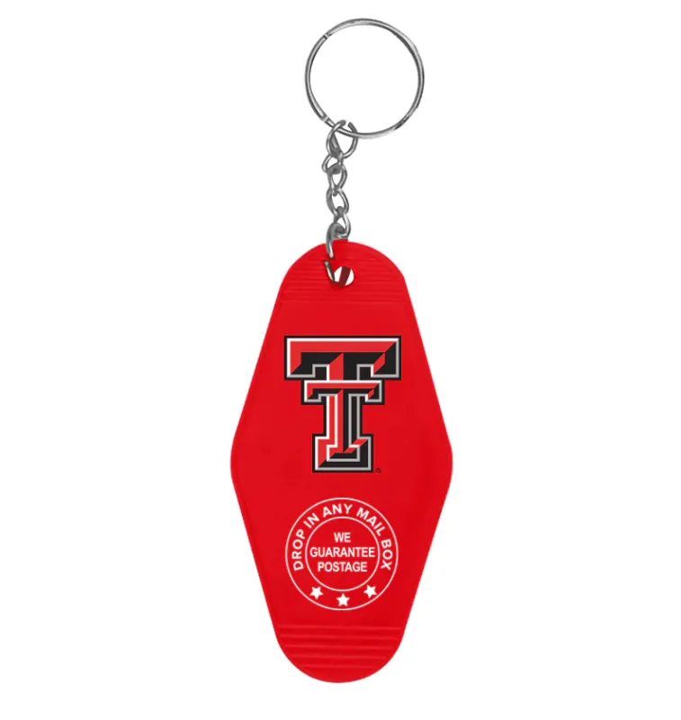 Motel Mailbox Keychain - Red