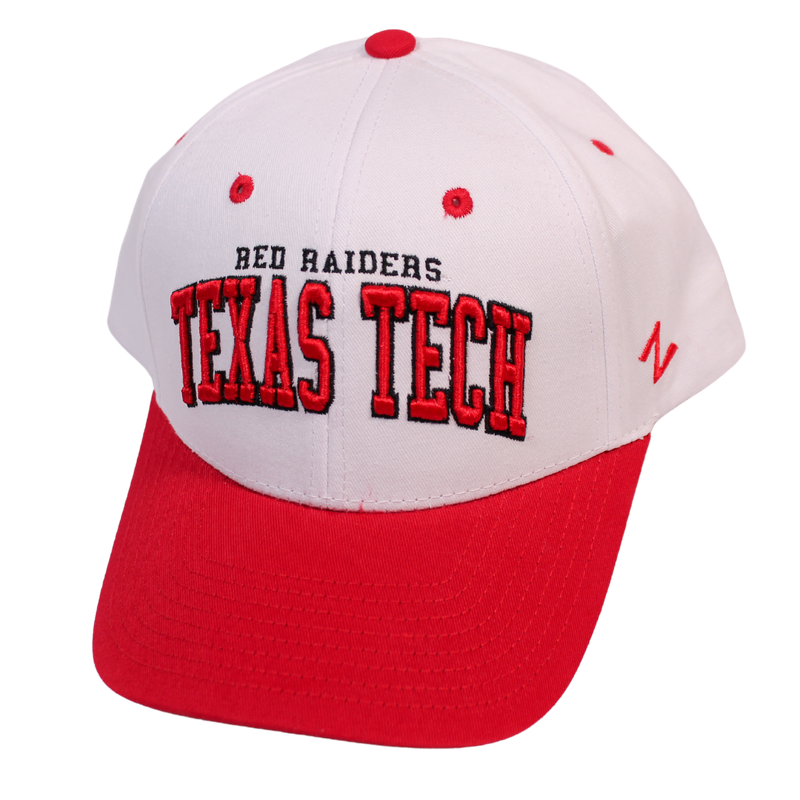 Zephyr Broadway White/Red Youth Cap