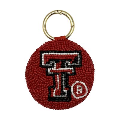 Beaded Round KeyChain