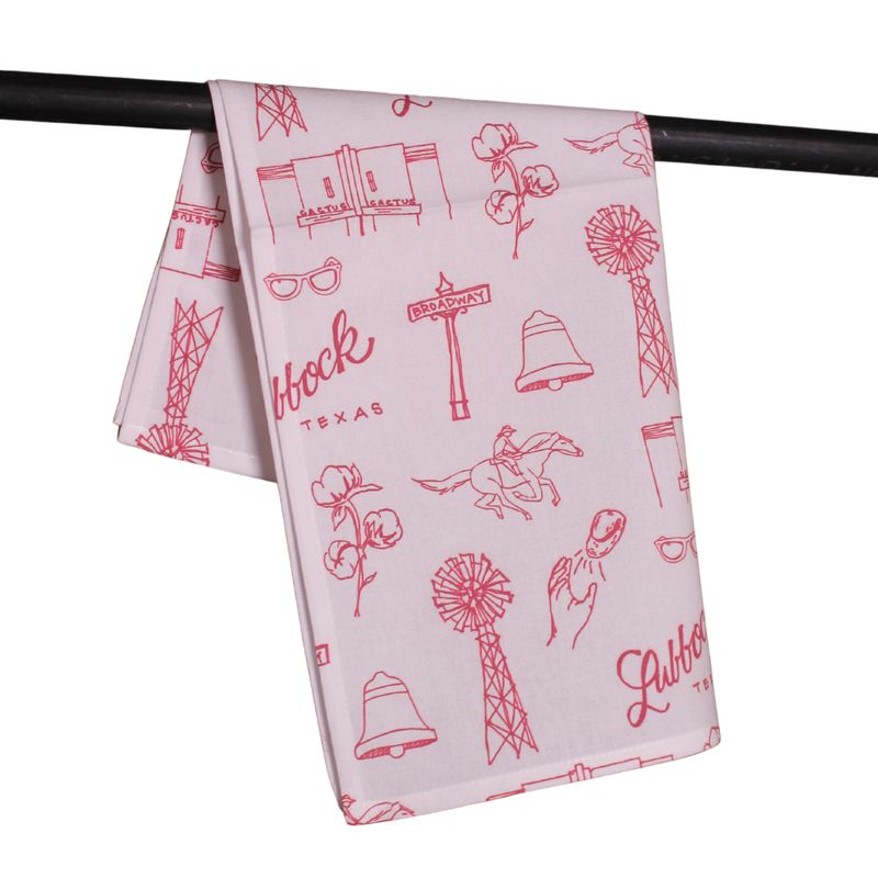 College Toile Bar Towel