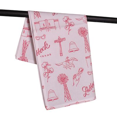 College Toile Bar Towel