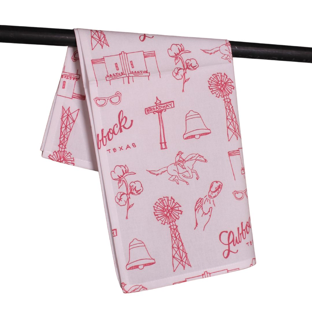 College Toile Bar Towel