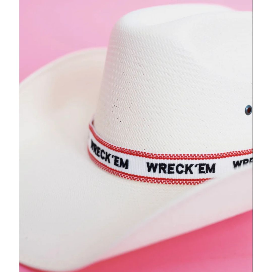 Wreck 'em Woven Hat Band