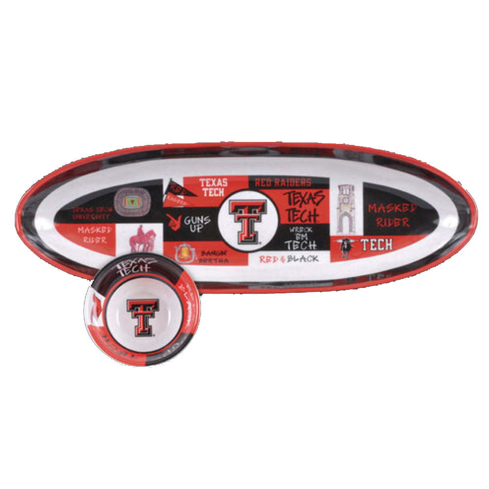 Melamine Chip &amp; Dip Set