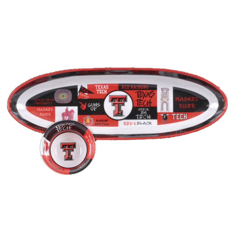 Melamine Chip &amp; Dip Set