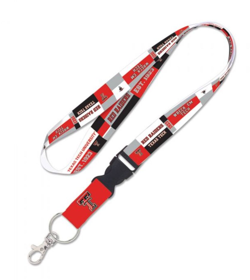 1923 Wreck em Mascot Lanyard with Detach Buckle