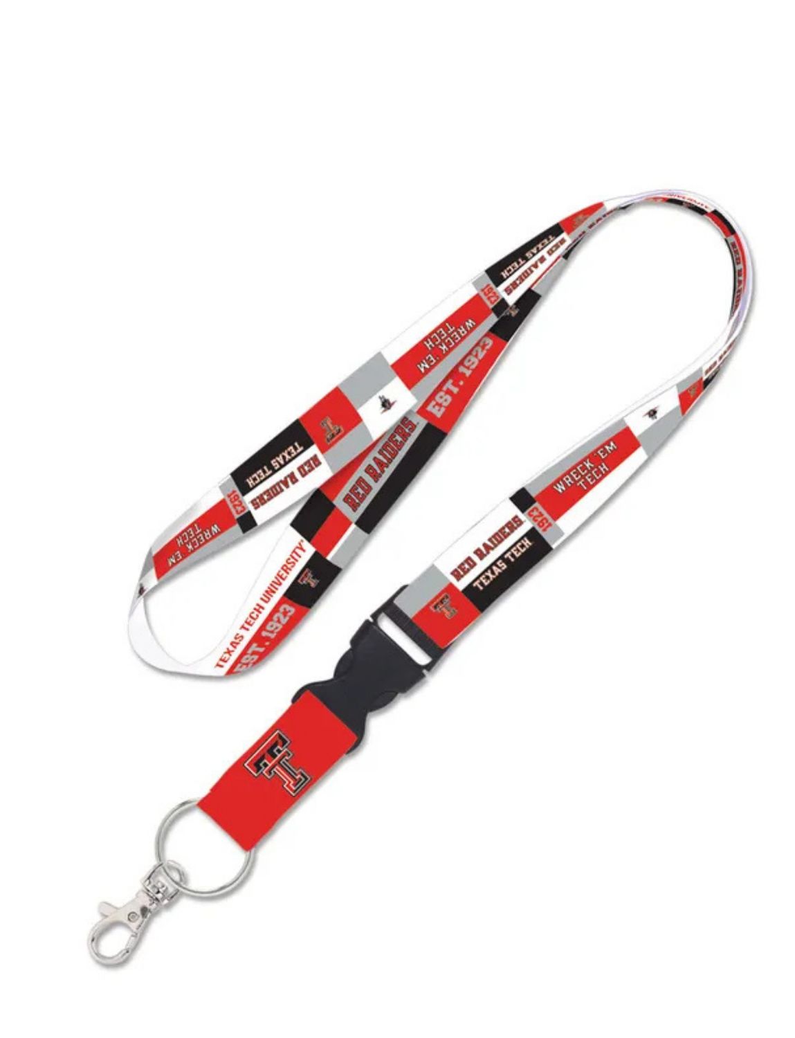 1923 Wreck em Mascot Lanyard with Detach Buckle
