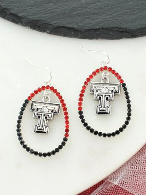 Crystal Loop Earrings