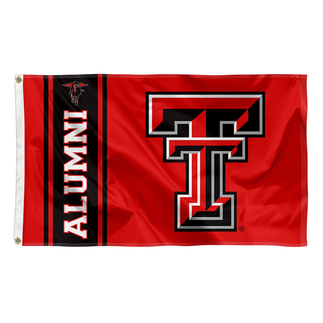 Alumni Red 3X5 Flag