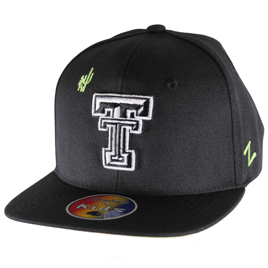 Zephyr Classic Cactus Black Flatbill Cap