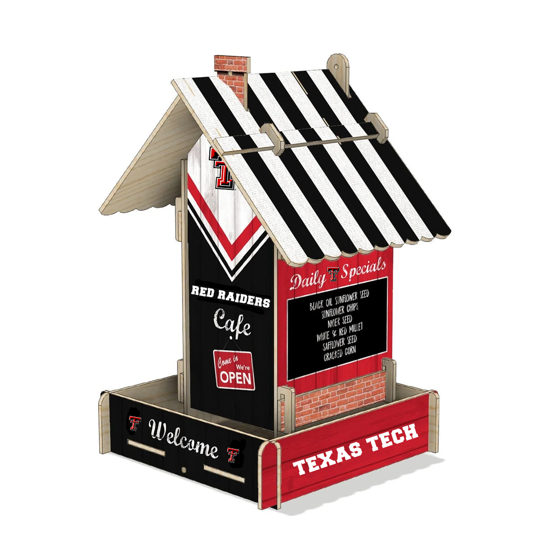 Build It Red Raider Cafe Bird Feeder