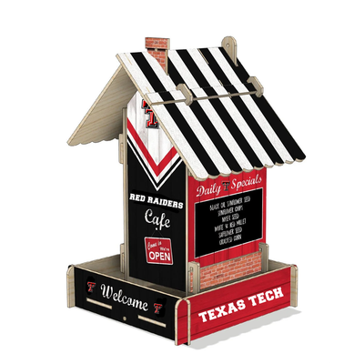 Build It Red Raider Cafe Bird Feeder
