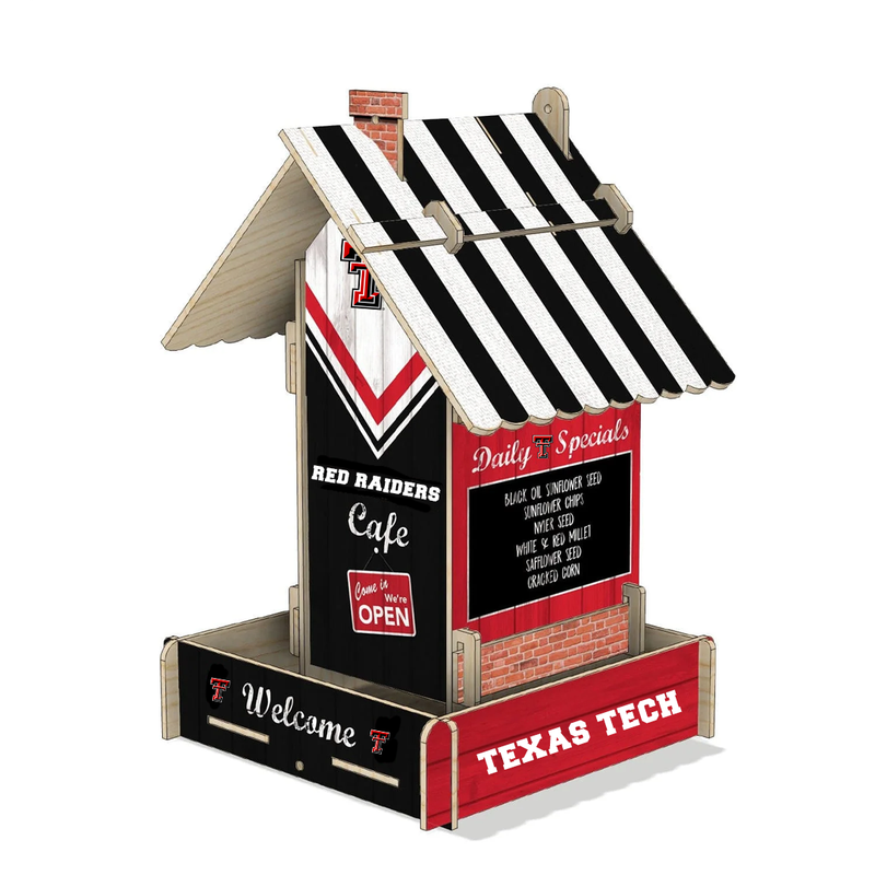 Build It Red Raider Cafe Bird Feeder
