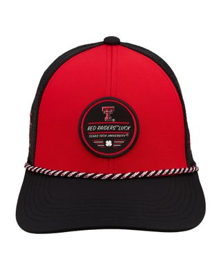 Black Clover Gamer Trucker Rope Cap - Black/Red