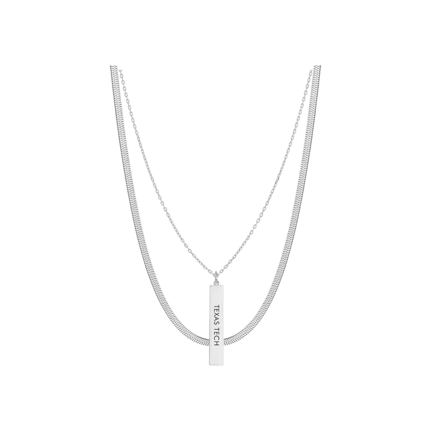 Kona 2 Layer Silver Necklace