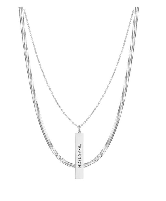 Kona 2 Layer Silver Necklace