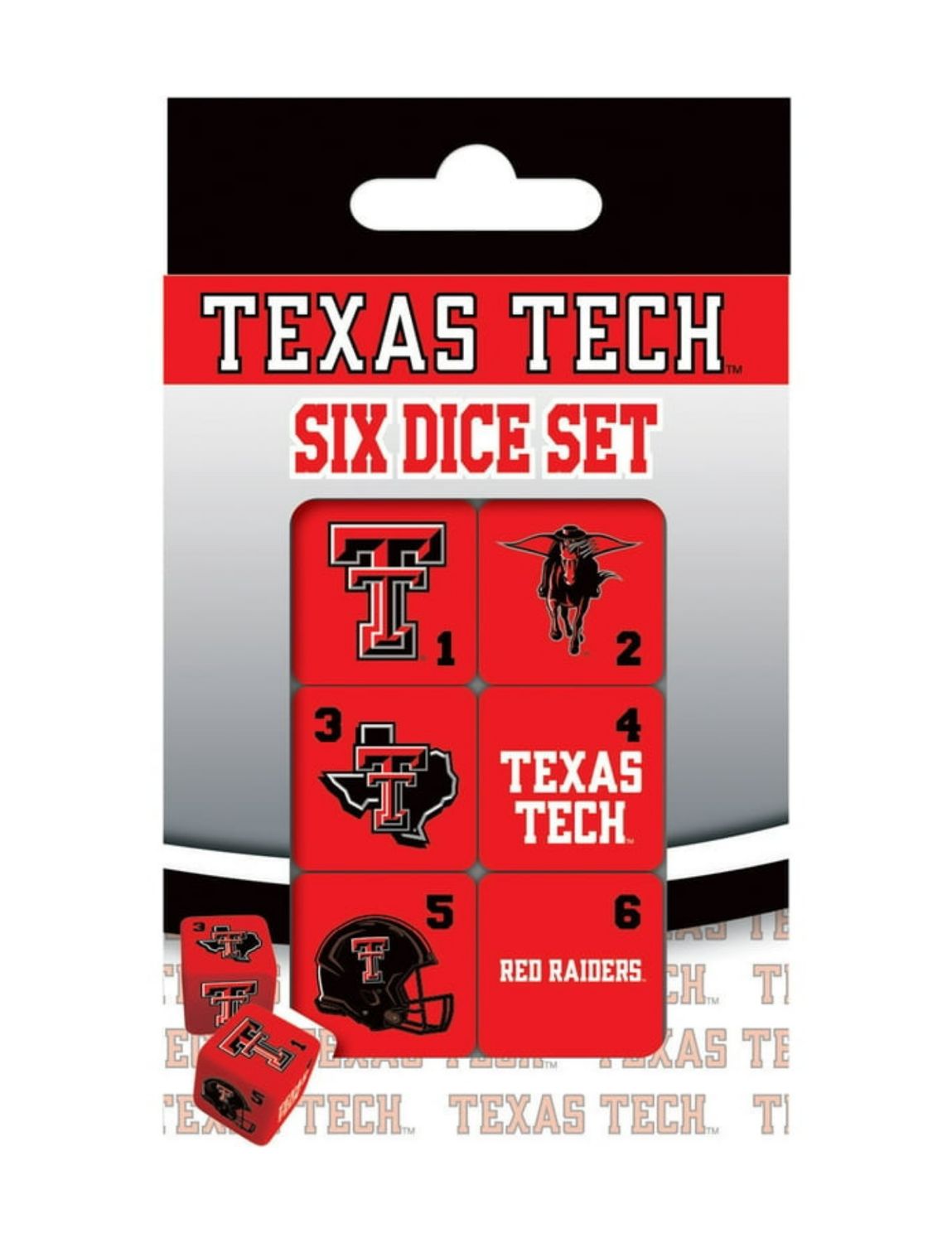 College Six Dice Set