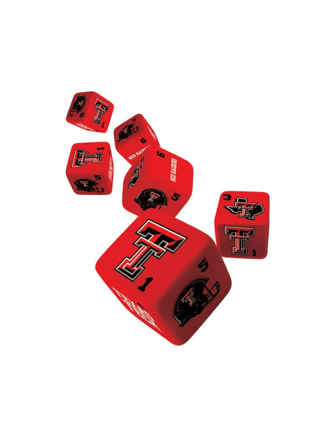 College Six Dice Set