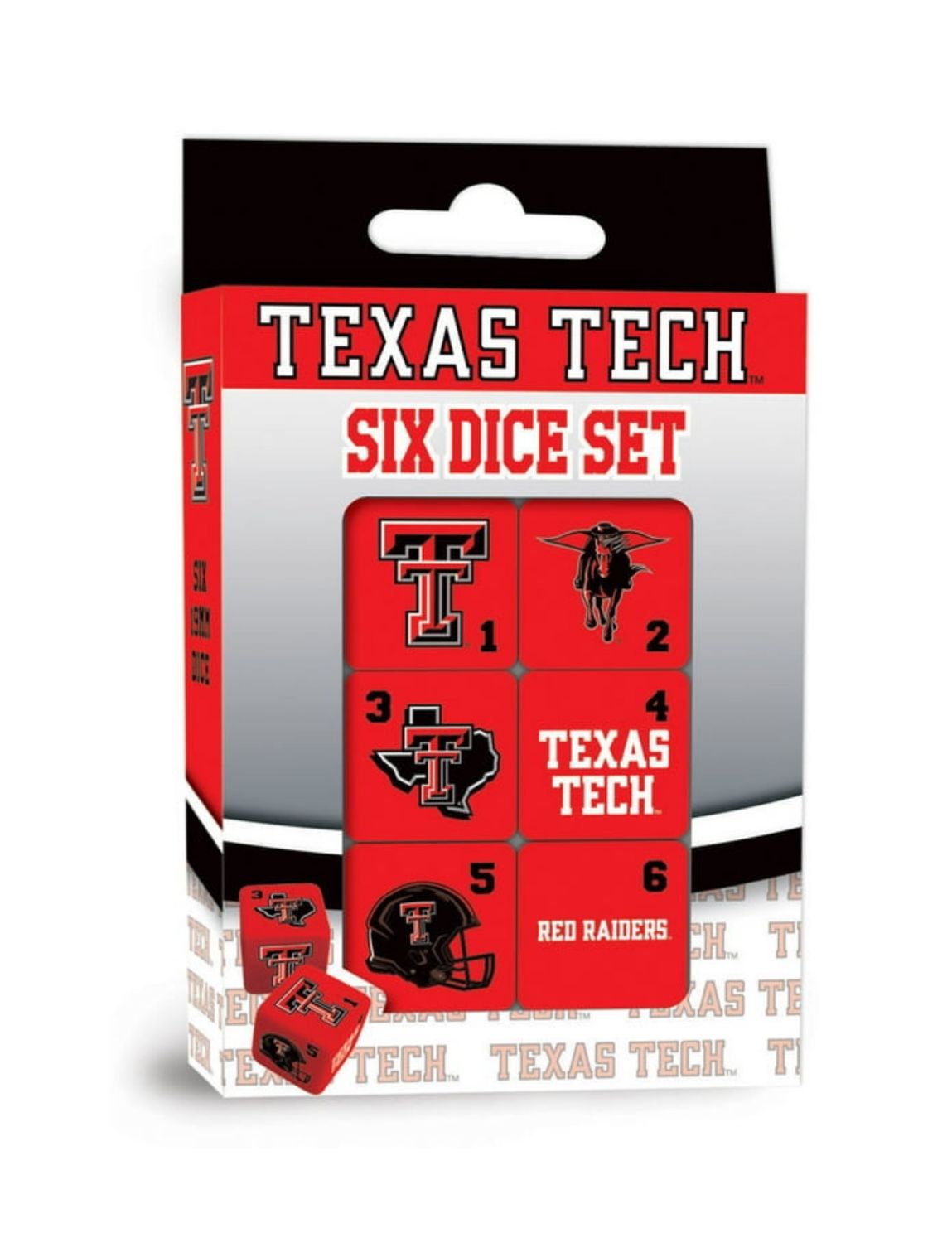 College Six Dice Set