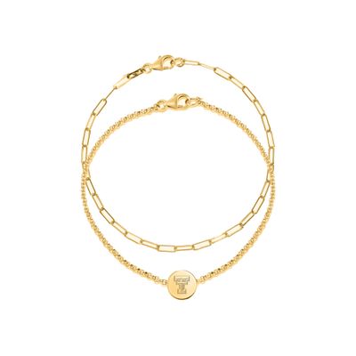 Smokey Gold Link Bracelet
