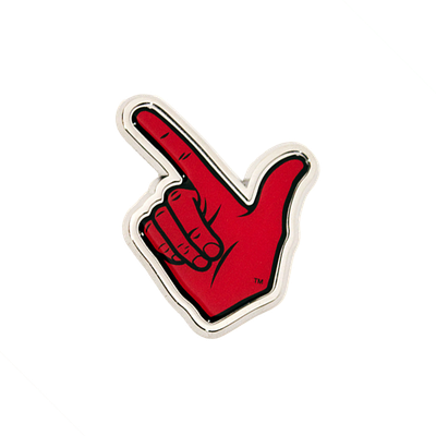 Auto Emblem Guns Up Hand
