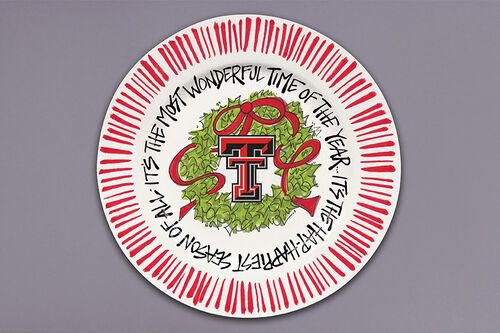 Most Wonderful Time Round Plate