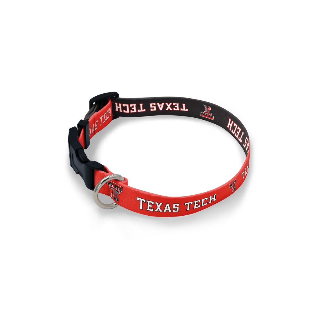 Dog Collar Repeat Red &amp; Black