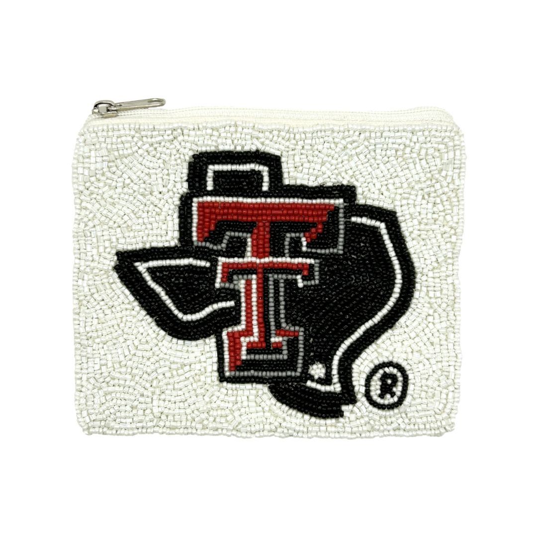 Lonestar Pride Beaded Coin Pouch