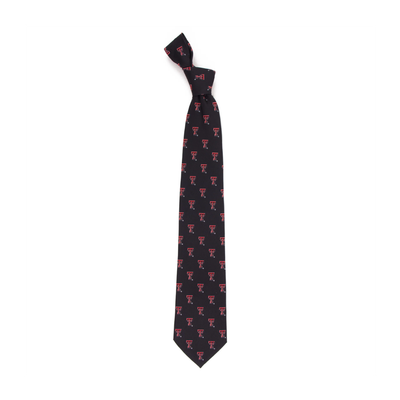 Echo Men's Dress Tie Black Repeat