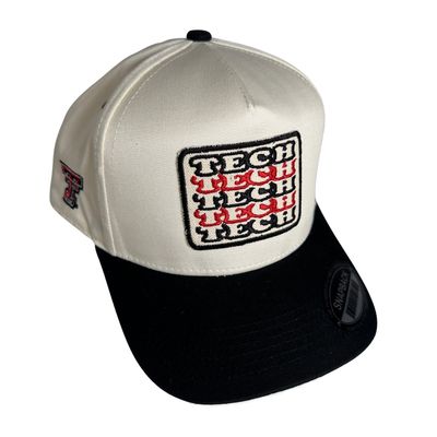 Repeat Tech Trucker Cap - Black/Natural