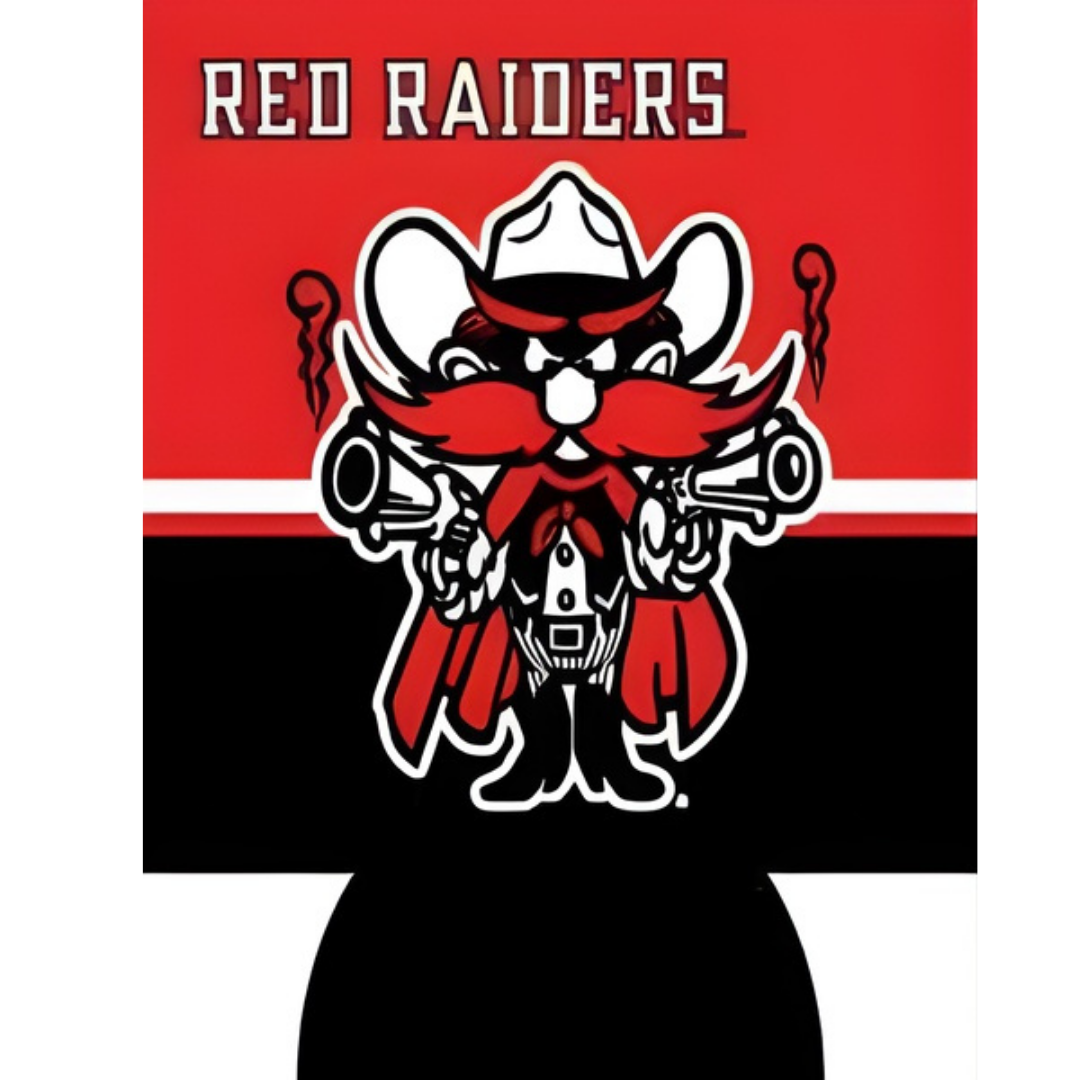 Raider Red Can Koozie