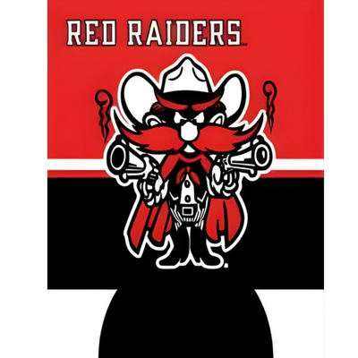Raider Red Can Koozie