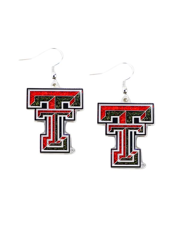 Glitter Dazzle Double T Earrings