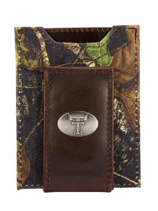 Mossy Oak Front Pocket Magnet Concho Wallet