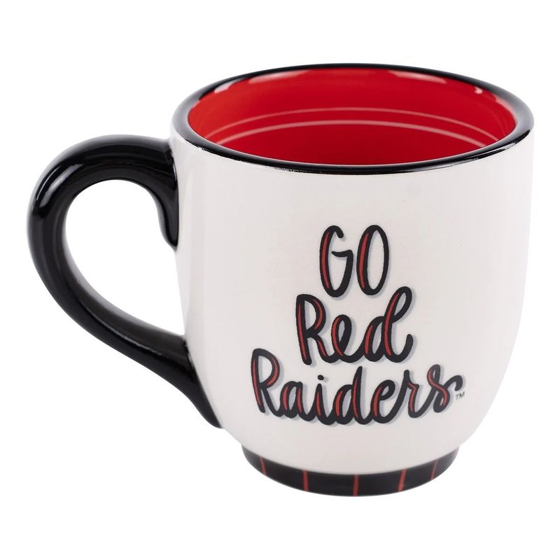 Raider Red Guns Up Mug