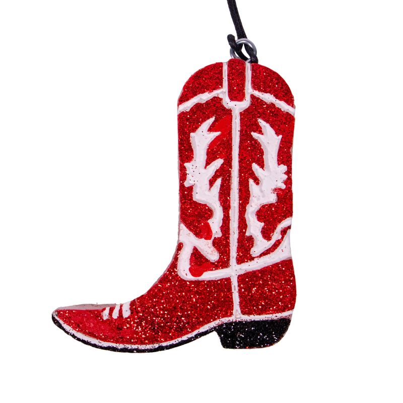 Sparkle Red Cowboy Boot Car Freshie