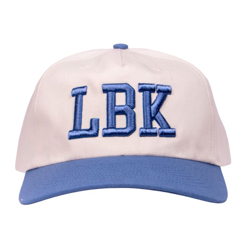 LBK Lubbock Cap - Cream/Light Blue