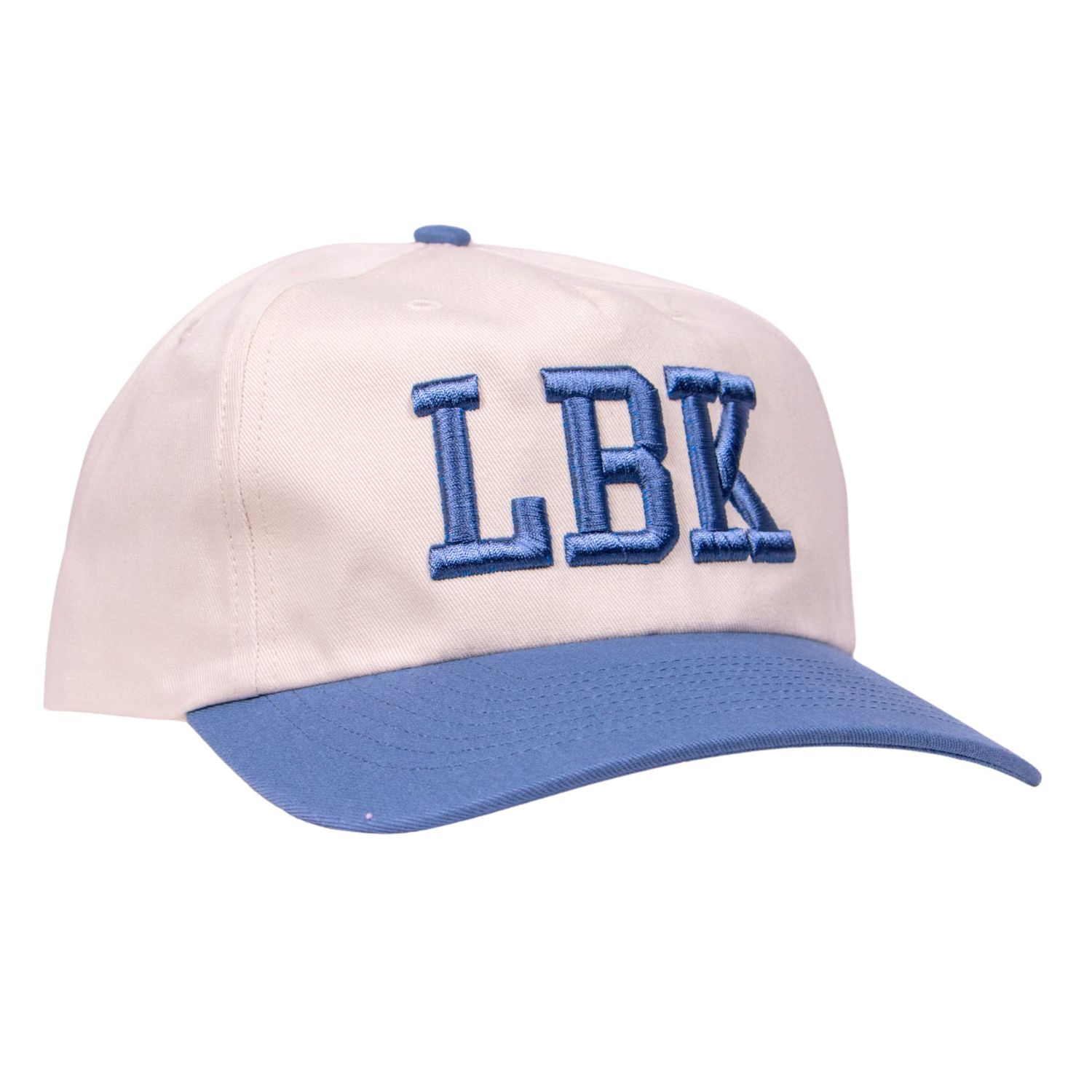 LBK Lubbock Cap - Cream/Light Blue