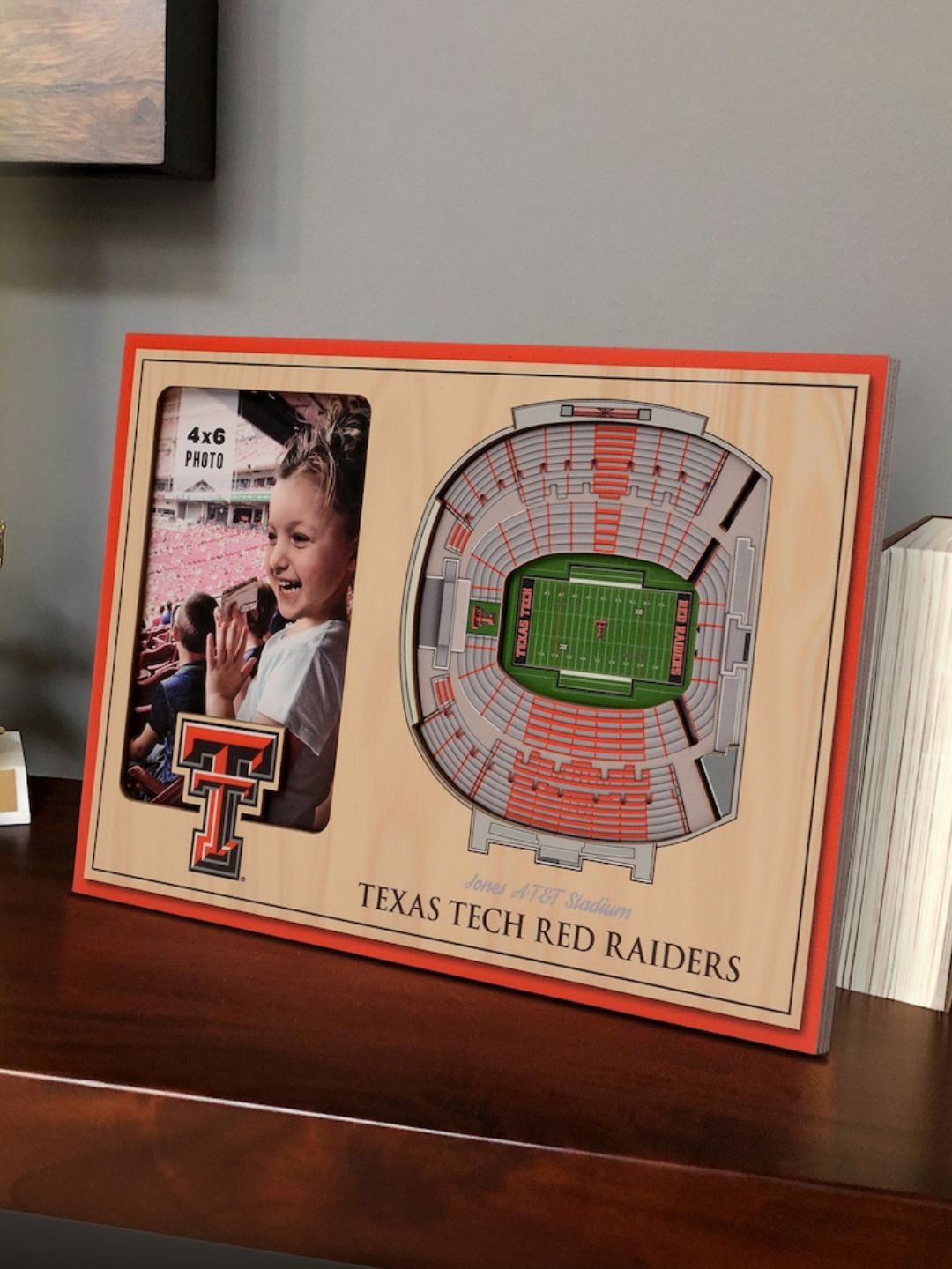 Picture Frame with 3D Stadium Logo