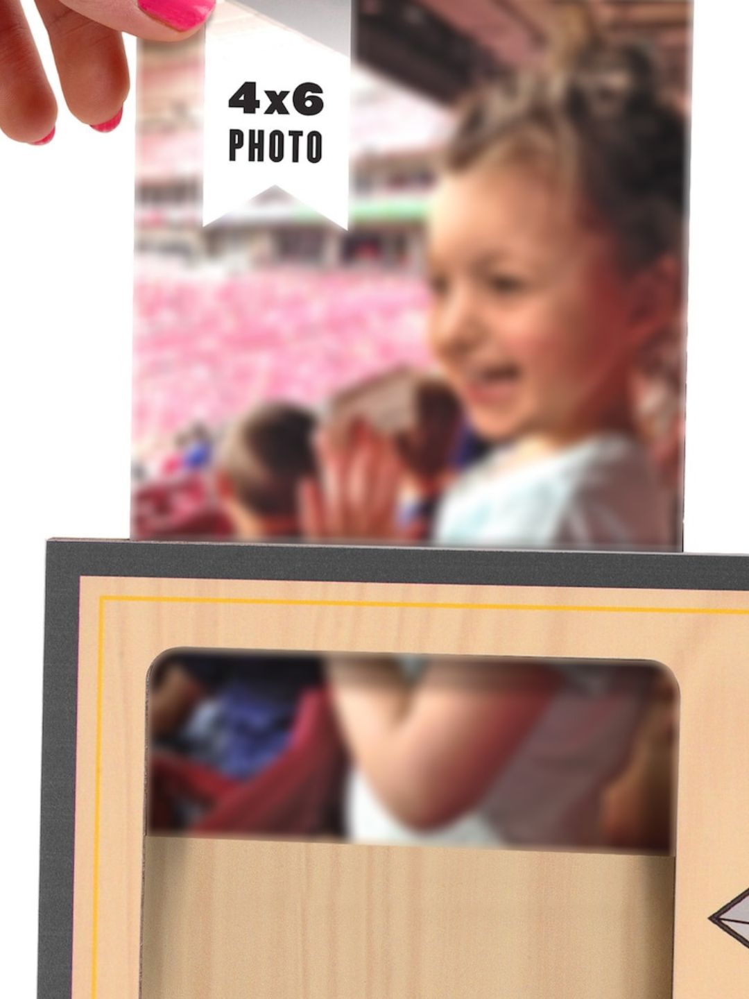 Picture Frame with 3D Stadium Logo