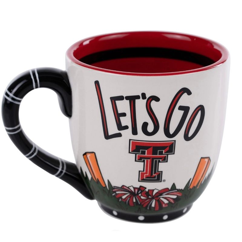Raider Red Football Mug