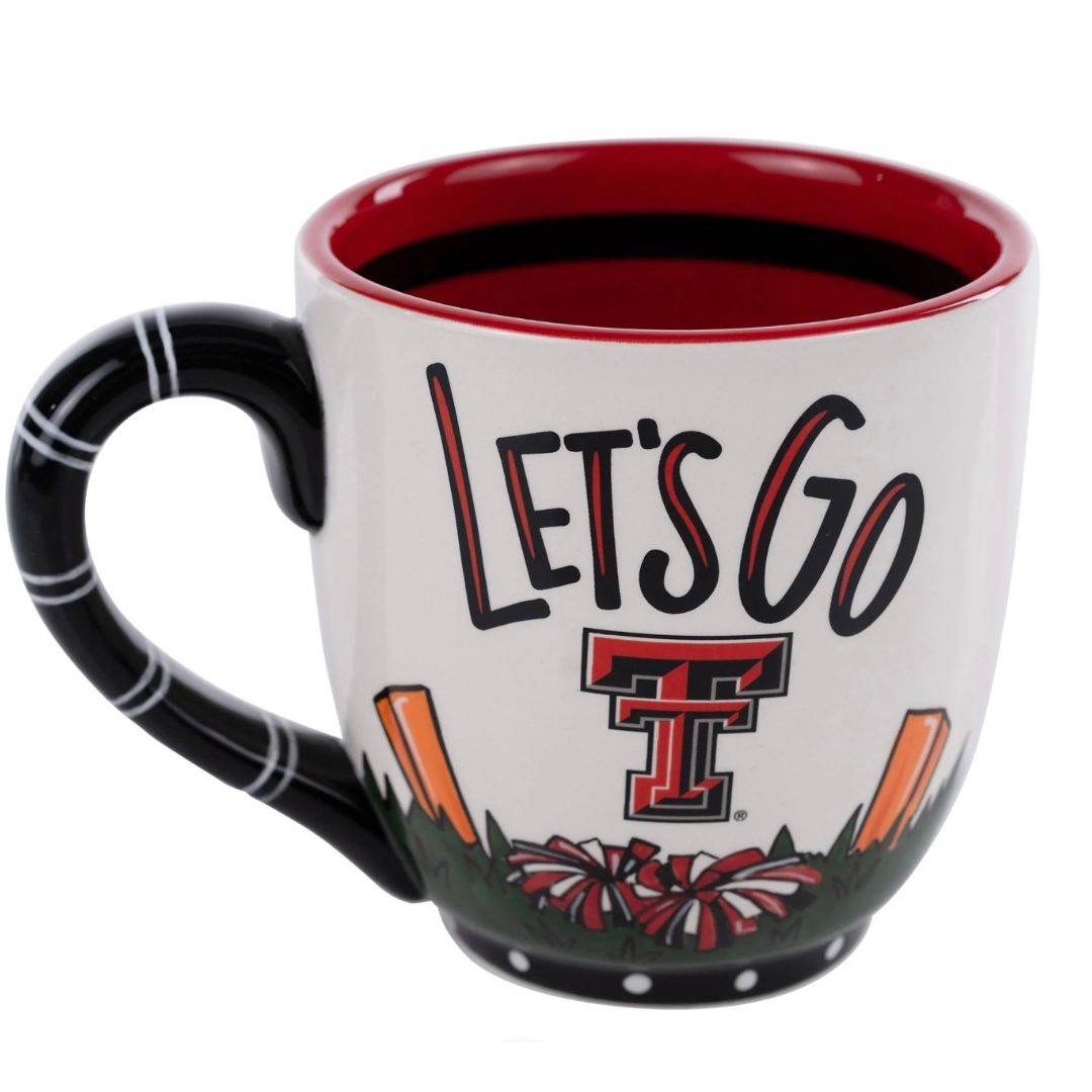 Raider Red Football Mug