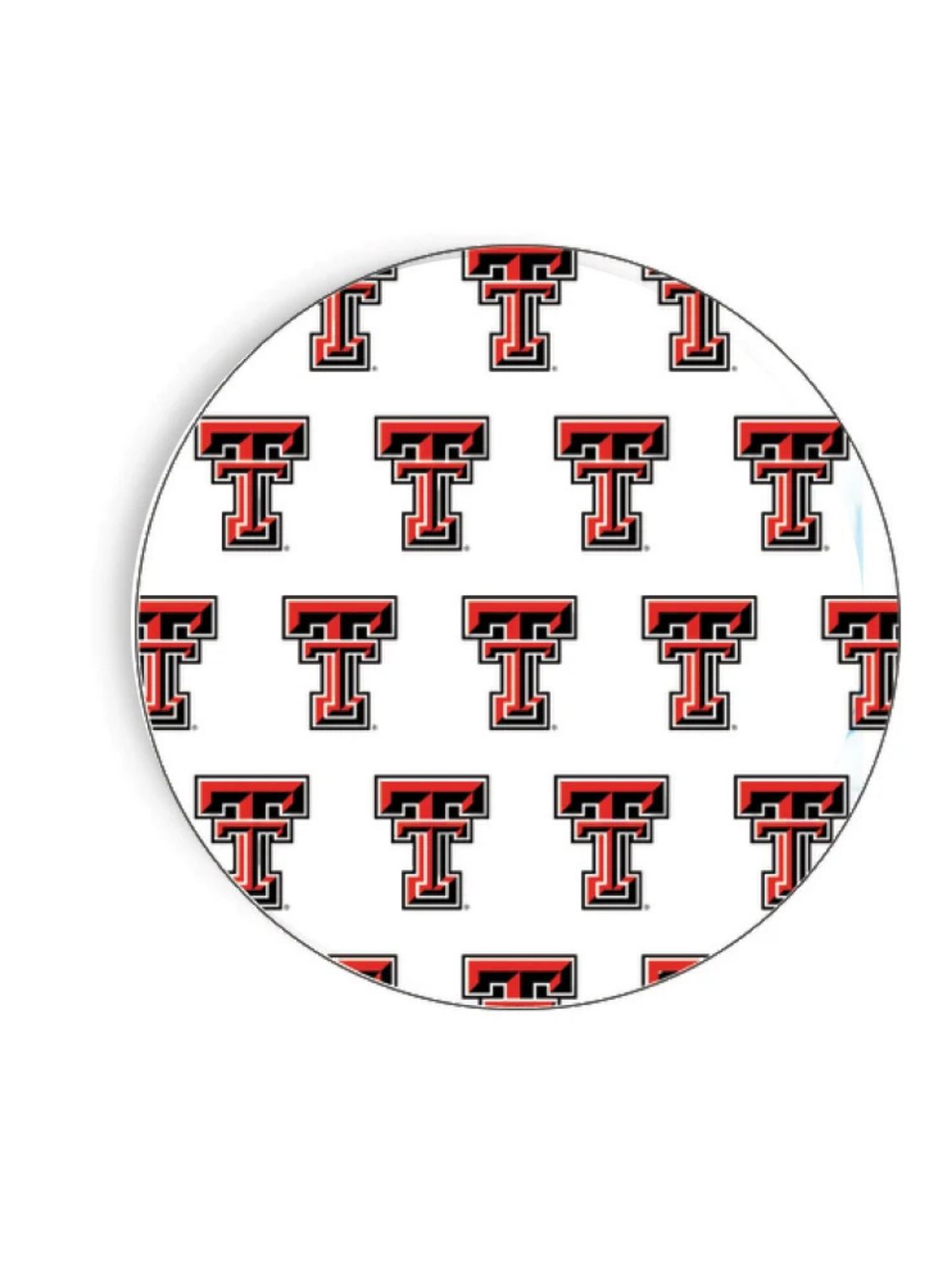 Double T Repeat Paper Plates- 7" - 10 Pack
