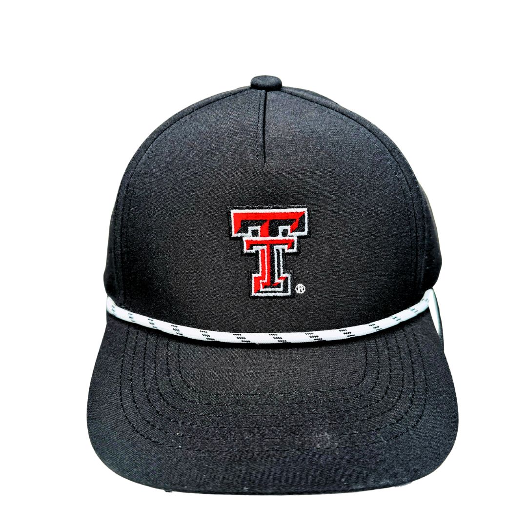 Double T Youth Rope Cap - Black/White