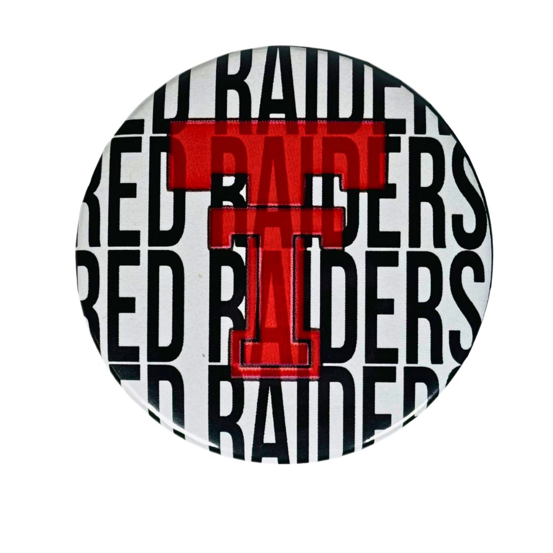 Repeat Red Raiders 2" Button