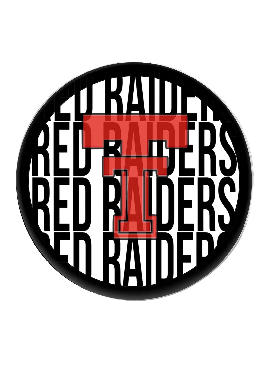 Repeat Red Raiders 2" Button