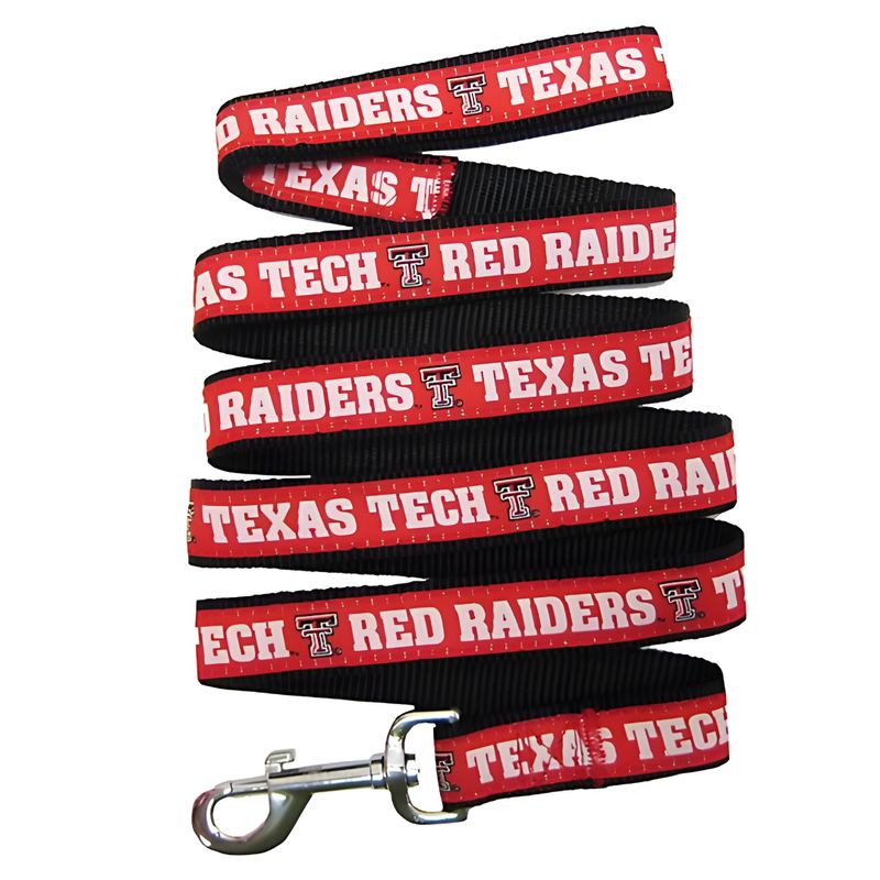 Dog Leash - Repeat Logo Red &amp; Black