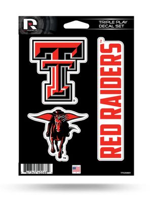 Triple Play 3 Pack Decal Set