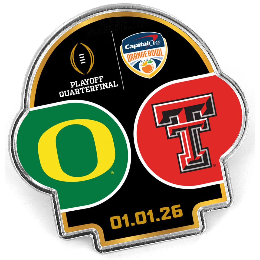Orange Bowl Rivalry Lapel Pin