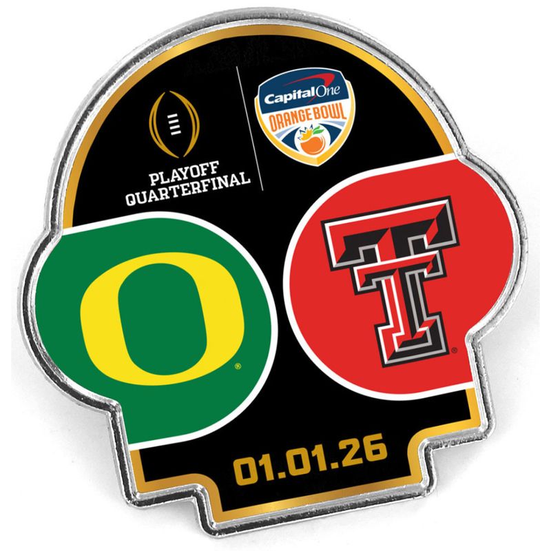 Orange Bowl Rivalry Lapel Pin